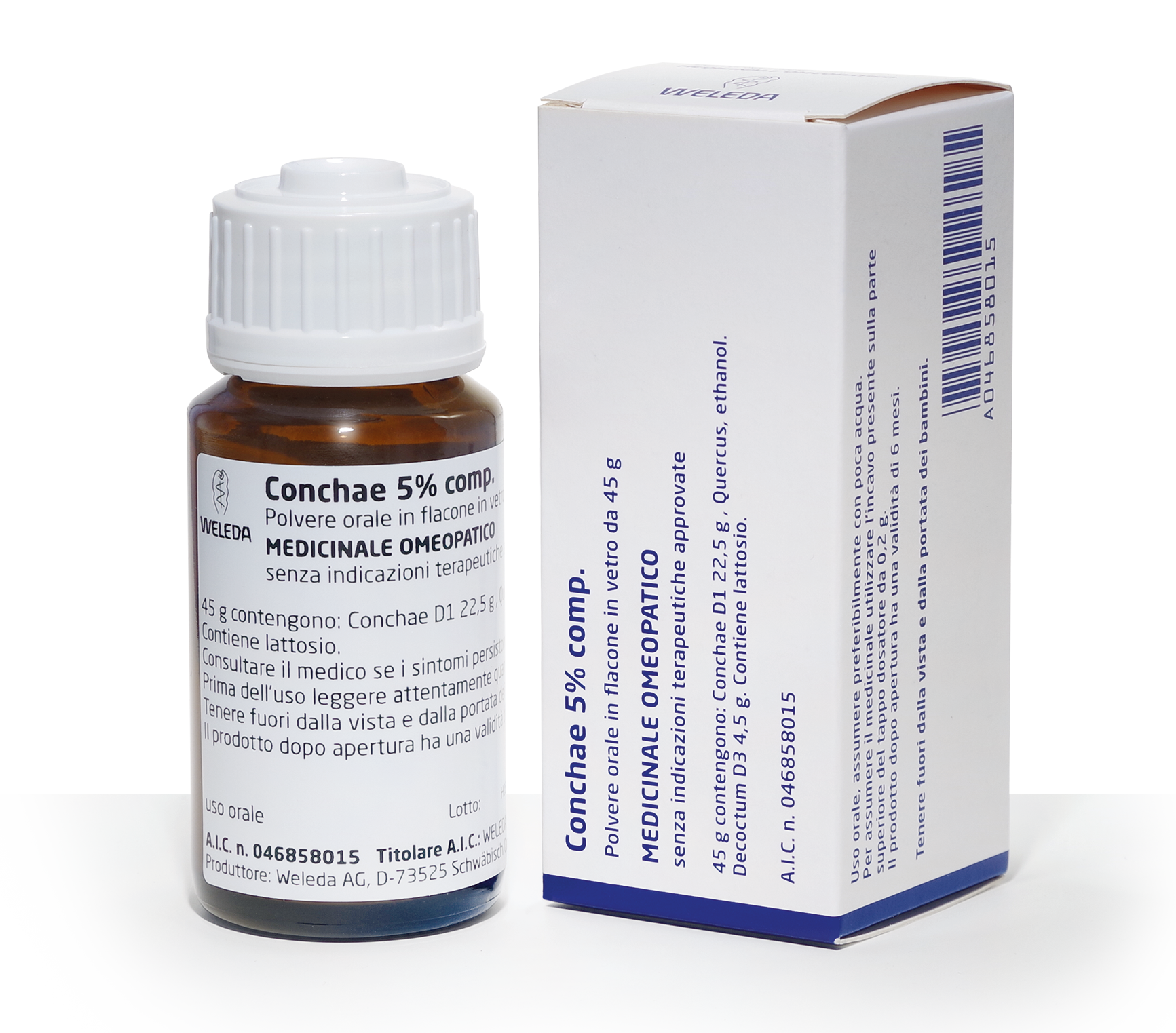 CONCHAE 5% COMP*OS POLV 45G - dottorbianchi.it