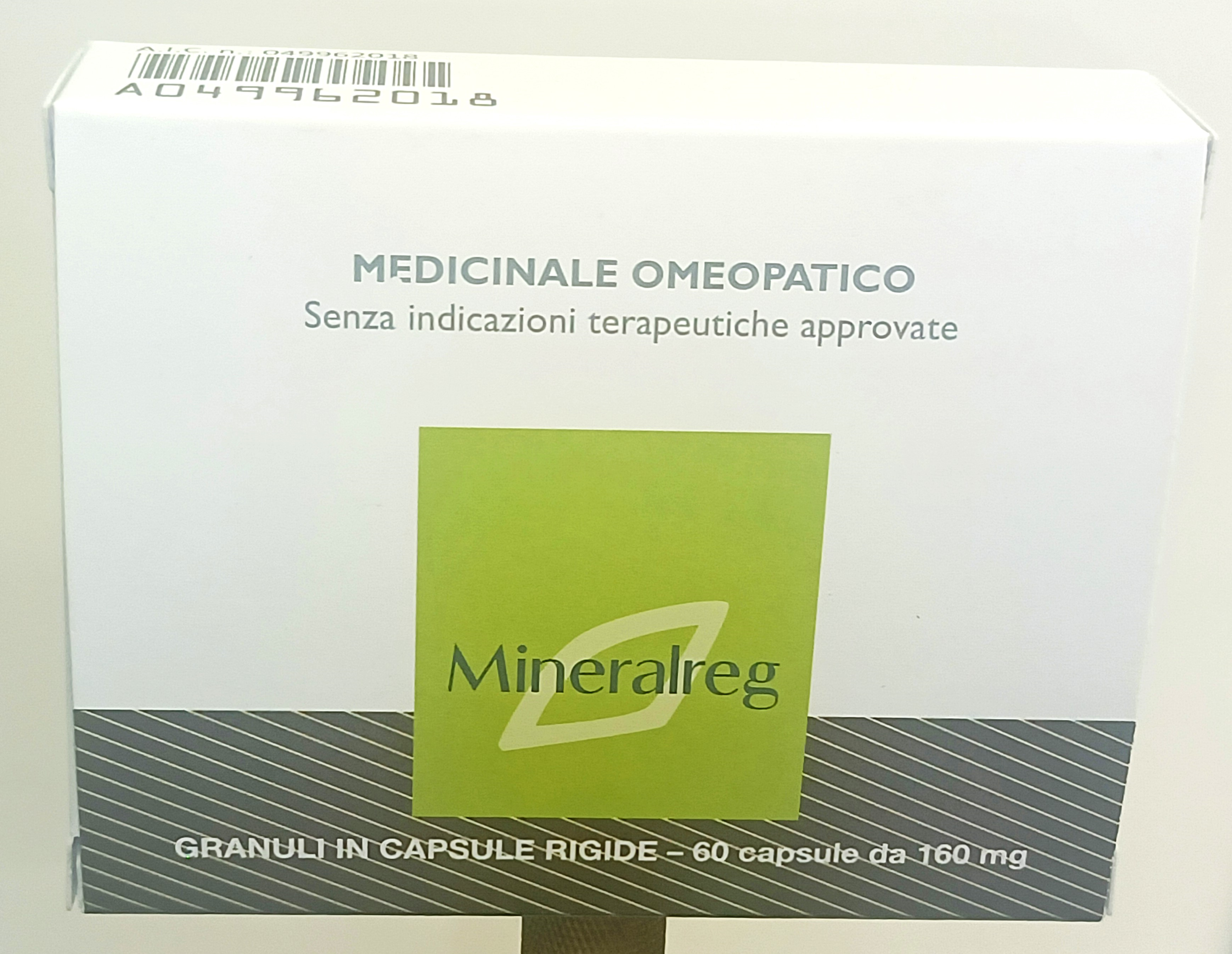 MINERALREG*60CPS 160MG - dottorbianchi.it
