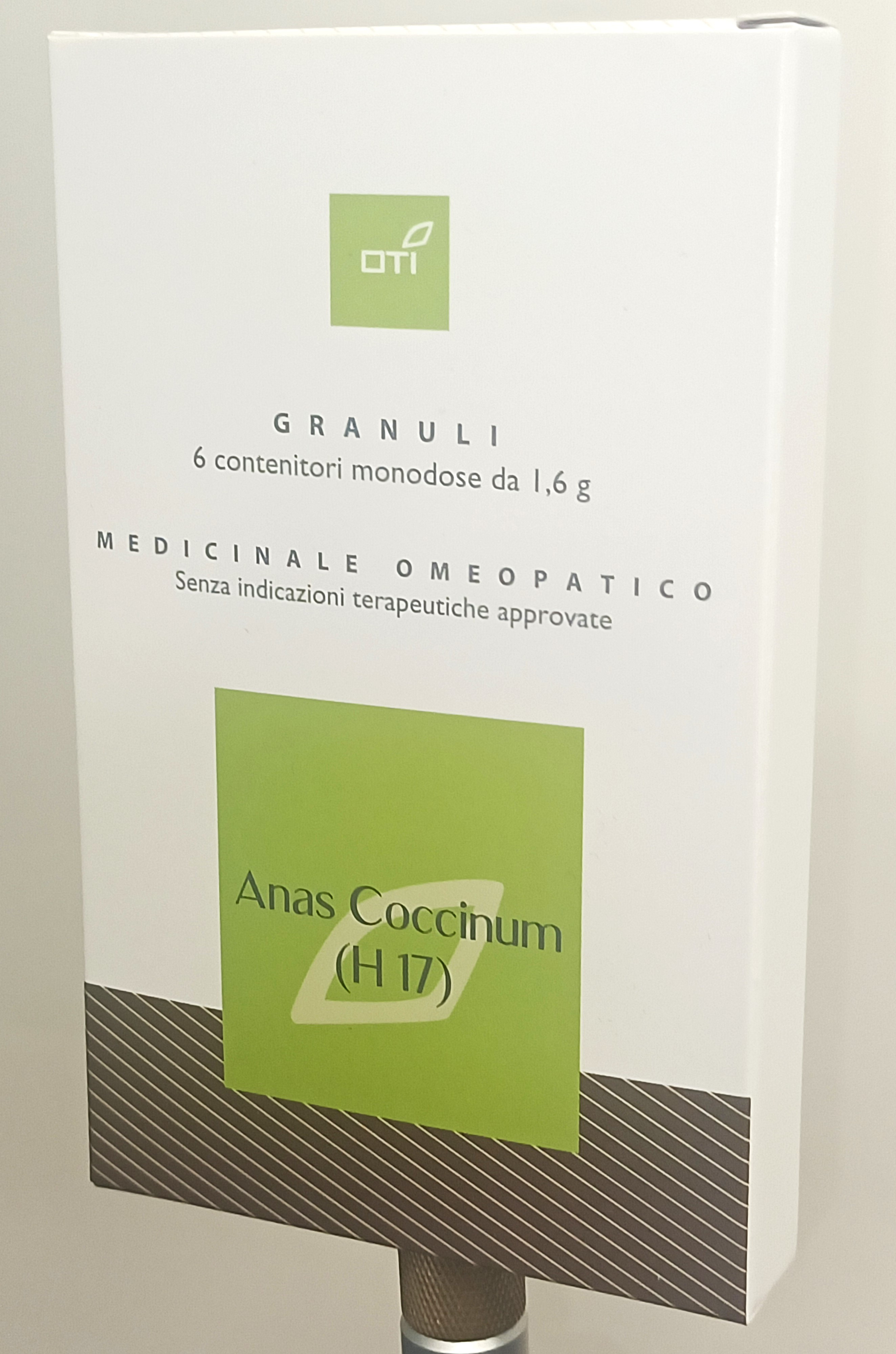 ANAS COCCINUM H17*6 MONOD 1,6G - dottorbianchi.it