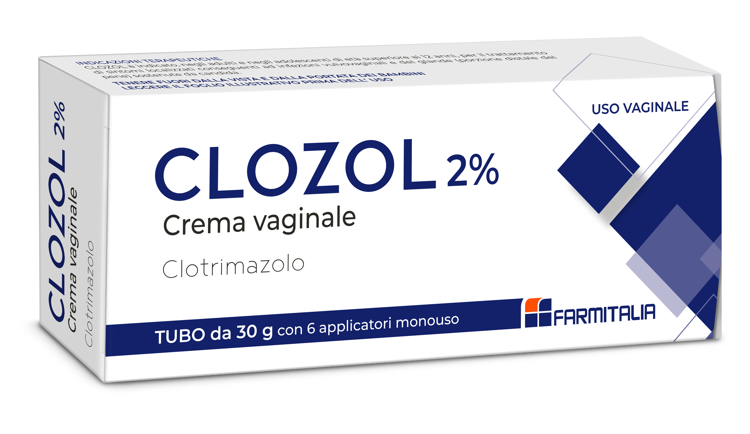 CLOZOL*CREMA VAG 30G 2% - dottorbianchi.it