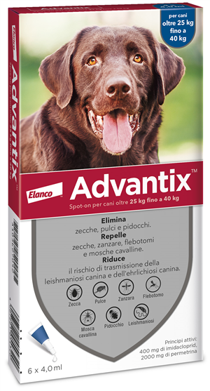 ADVANTIX SPOT ON*6PIP 25-40KG - dottorbianchi.it