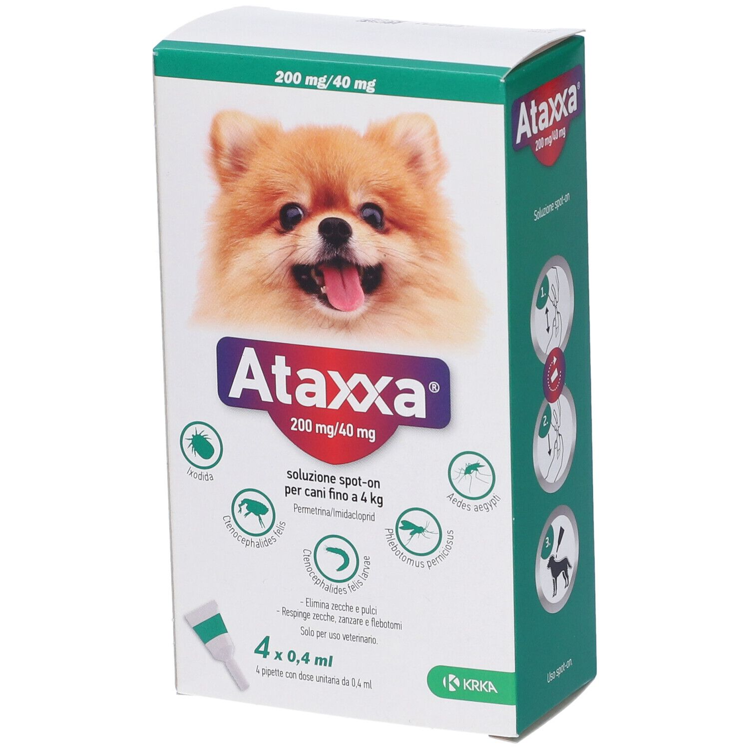 ATAXXA SPOTON*4PIP 0-4KG - dottorbianchi.it