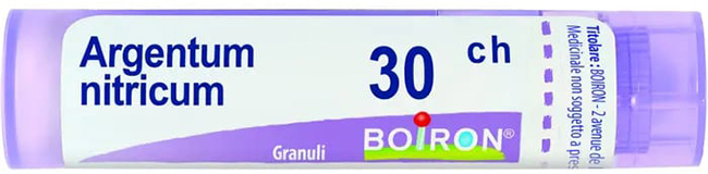 ARGENTUM NITRICUM 30 CH GRANULI - dottorbianchi.it
