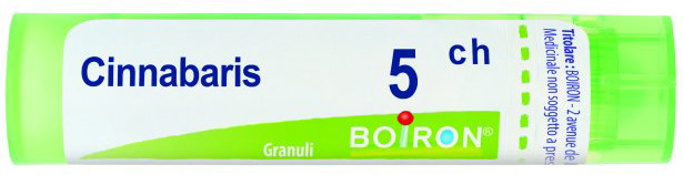 CINNABARIS 5 CH GRANULI - dottorbianchi.it