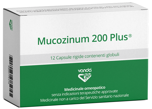 VANDA MUCOZINUM 200 PLUS 12 CAPSULE - dottorbianchi.it