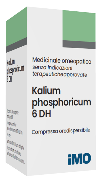 KALIUM PHOSPHORICUM 6DH 200 COMPRESSE - dottorbianchi.it