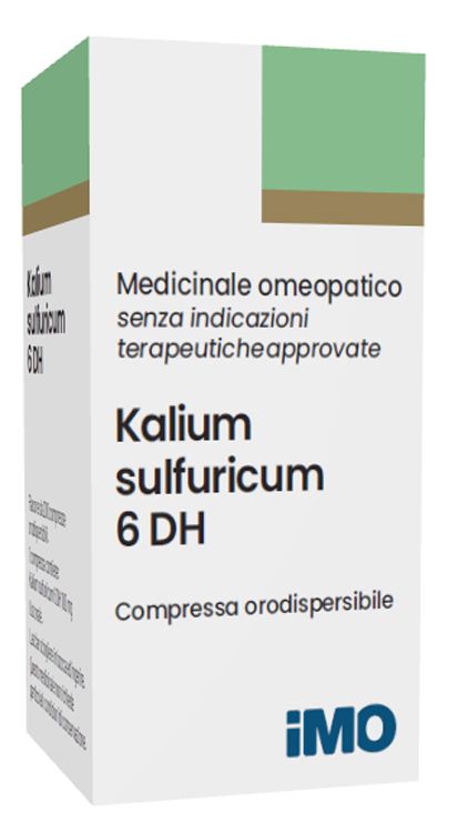 KALIUM SULFURICUM 6DH 200 COMPRESSE - dottorbianchi.it