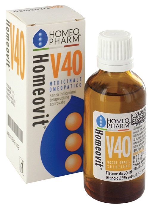HOMEOVIT V40 GOCCE 50 ML - dottorbianchi.it