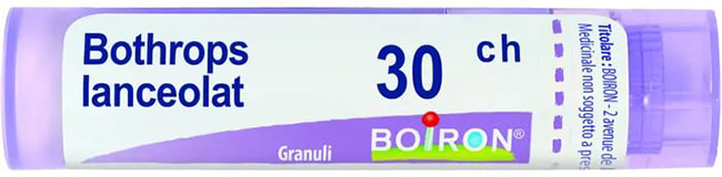 BOTHROPS LANCEOLATUS 30CH GRANULI - dottorbianchi.it