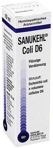SANUKEHL COLI D6 GOCCE 10 ML - dottorbianchi.it