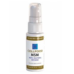 CELLFOOD MSM METIL SULFONIL METANO SOLUZIONE SALINA COLLOIDALE 30 ML - dottorbianchi.it