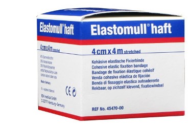 BENDA ELASTICA AUTOADESIVA ELASTOMULL HAFT COMPRESSIONE FORTE 4X400 CM - dottorbianchi.it