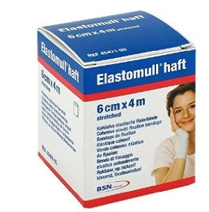 BENDA ELASTICA AUTOADESIVA ELASTOMULL HAFT COMPRESSIONE FORTE 6X400 CM - dottorbianchi.it