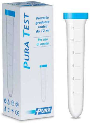 PROVETTA PER URINE PURA TEST GRADUATA CONICA 12 ML - dottorbianchi.it