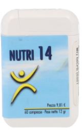 NUTRI 14 60 COMPRESSE - dottorbianchi.it