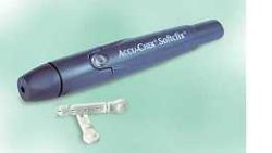 PENNA PUNGIDITO ACCU-CHEK SOFTCLIX KIT 1 PENNA + 25 LANCETTE - dottorbianchi.it