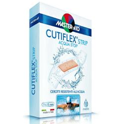 CEROTTO MASTER-AID CUTIFLEXMED STRIP TRASPARENTE IMPERMEABILE SUPPORTO IN POLIURETANO MEDIO 10 PEZZI - dottorbianchi.it