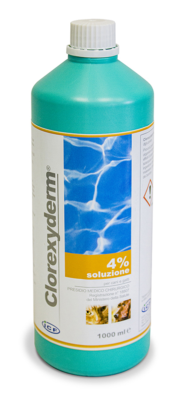 CLOREXYDERM SOLUZIONE 4% 1000 ML - dottorbianchi.it
