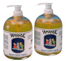 L'AMANDE MARSEILLE SAPOBNE LIQUIDO VEGETALE OLII ESSENZIALI 500 ML - dottorbianchi.it