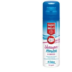 SANO E BELLO SHAMPOO MOUSSE GATTO FLACONE 200 ML - dottorbianchi.it