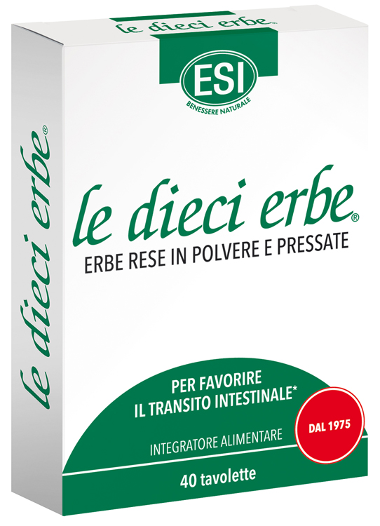 ESI LE DIECI ERBE 40 TAVOLETTE - dottorbianchi.it