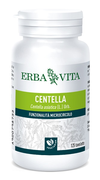 CENTELLA ASIATICA 125 TAVOLETTE 400 MG - dottorbianchi.it