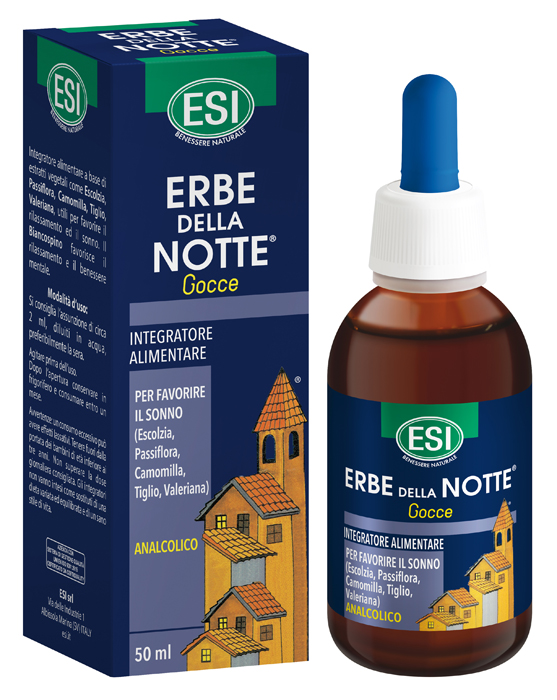 ESI ERBE DELLA NOTTE GOCCE ANALCOLICO 50 ML - OFFERTA A TEMPO LIMITATO - dottorbianchi.it
