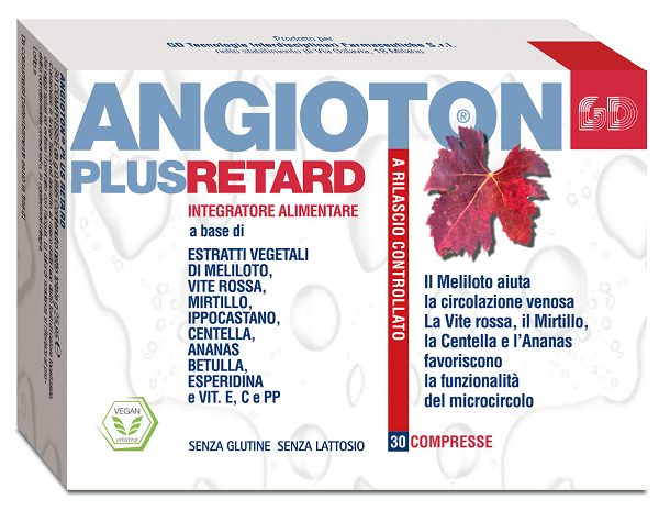 ANGIOTON PLUS RETARD 30 COMPRESSE - dottorbianchi.it