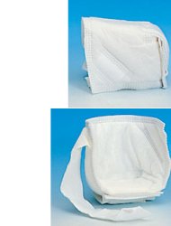 GOMITIERA/TALLONIERA IN TESSUTO NON TESSUTO CON DOPPIA IMBOTTITURA OVATTATA. REGOLABILE TRAMITE CINTURINO DI FISSAGGIO IN VELCRO. ASSORBENTI E TRASPIRANTI - dottorbianchi.it