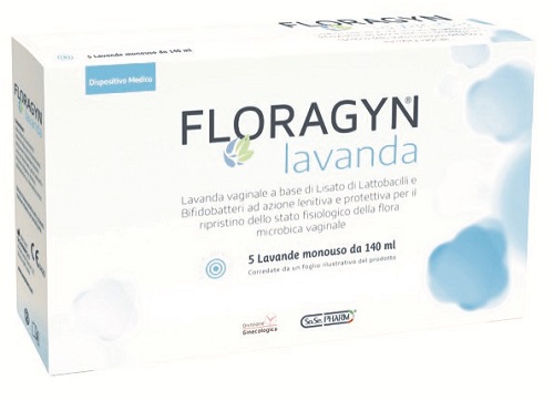 LAVANDA VAGINALE A BASE DI LATTOBACILLI LISATI FLORAGYN LAVANDA 140ML 5FLACONI - dottorbianchi.it