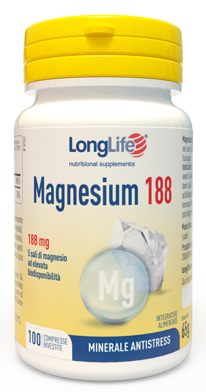 LONGLIFE MAGNESIUM 188 100 COMPRESSE - dottorbianchi.it
