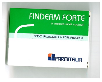 FINDERM FORTE CAPSULE MOLLI VAGINALI CONFEZIONE DA 6 PEZZI - dottorbianchi.it