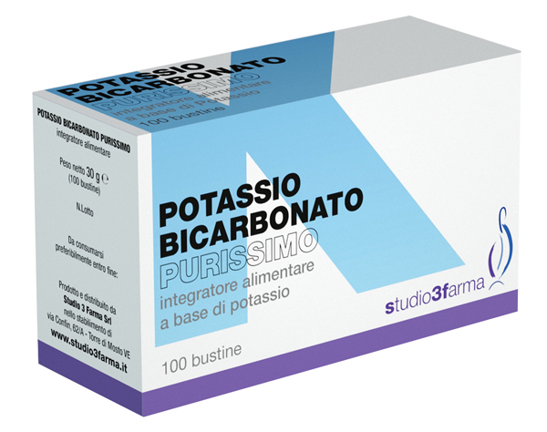 POTASSIO BICARBONATO 100 BUSTINE - dottorbianchi.it
