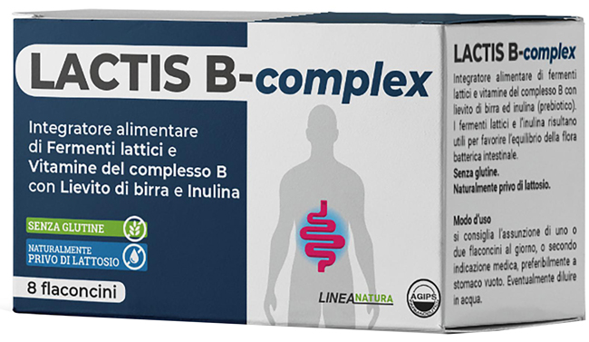 LACTIS B-COMPLEX 8 FLACONCINI 10 ML - dottorbianchi.it