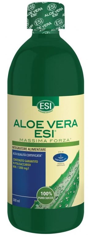 ESI ALOE VERA SUCCO MASSIMA FORZA 500 ML - dottorbianchi.it