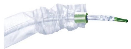 CATETERE VESCICALE IN PVC MONOUSO PER CATETERISMO INTERMITTENTE MOBILE LUBRIFICATO IN GEL CON CAPSULA DI GEL INTEGRATA LUNGHEZZA 40 CM PUNTA TIEMANN CH14 - dottorbianchi.it