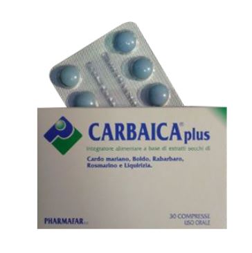 CARBAICA PLUS 30 COMPRESSE - dottorbianchi.it