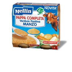MELLIN PAPPA COMPLETA MANZO 250 G 2 PEZZI - dottorbianchi.it
