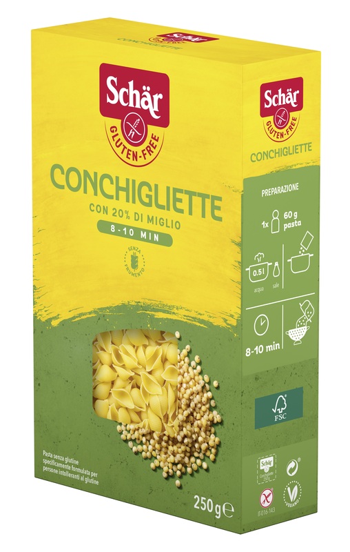 SCHAR CONCHIGLIETTE 250 G - dottorbianchi.it
