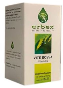 VITE ROSSA 100 CAPSULE 380MG - dottorbianchi.it