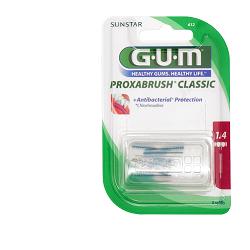 GUM PROXABRUSH CLASSIC 612 SCOVOLINO INTERDENTALE 8 PEZZI - dottorbianchi.it