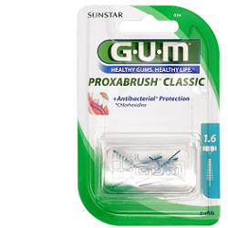 GUM PROXABRUSH CLASSIC 614 SCOVOLINO INTERDENTALE 8 PEZZI - dottorbianchi.it