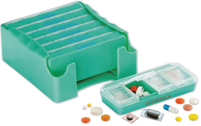 PILLOLIERA PILLOLBOX CONTENITORE 7GIORNI MADE IN ITALY - dottorbianchi.it