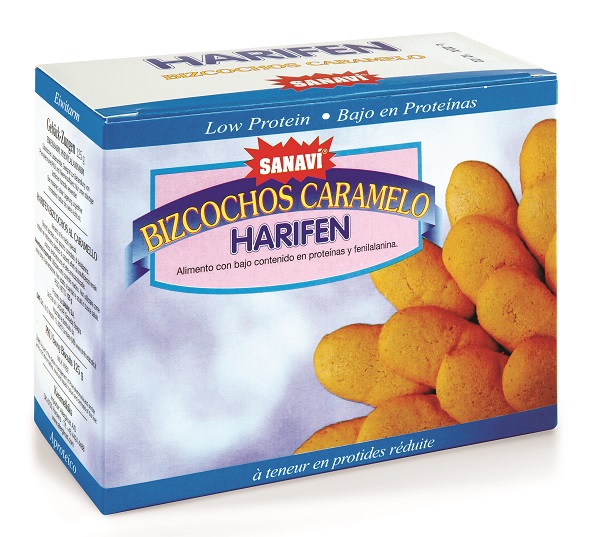 HARIFEN BISCOTTI CARAMELLO 125 G - dottorbianchi.it