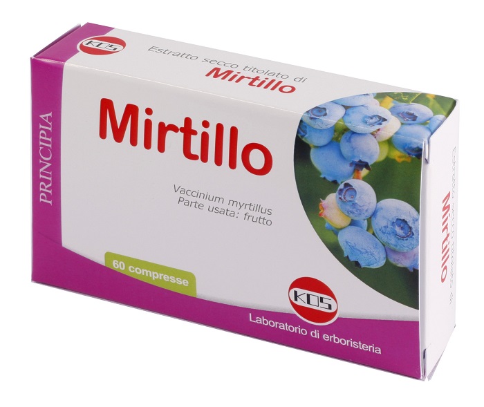MIRTILLO ESTRATTO SECCO 60 COMPRESSE - dottorbianchi.it