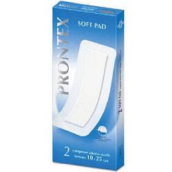 GARZA COMPRESSA PRONTEX SOFT PAD 10X25 CM 2 PEZZI - dottorbianchi.it