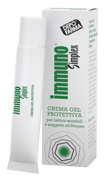 IMMUNO SIMPLEX CREMA GEL PROTETTIVA LABBRA 8 ML - dottorbianchi.it