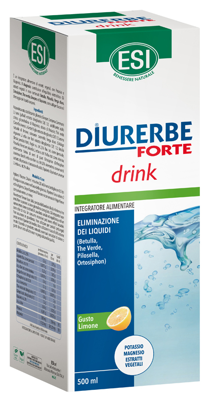 ESI DIURERBE FORTE DRINK LIMONE 500 ML - OFFERTA A TEMPO LIMITATO - dottorbianchi.it