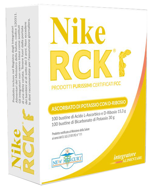 NIKE RCK ASCORBATO POTASSIO + RIBOSIO 200 BUSTINE 45,30 G - dottorbianchi.it