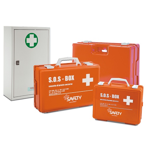 CASSETTA PRONTO SOCCORSO PLASTICA VUOTA TIPO C - dottorbianchi.it